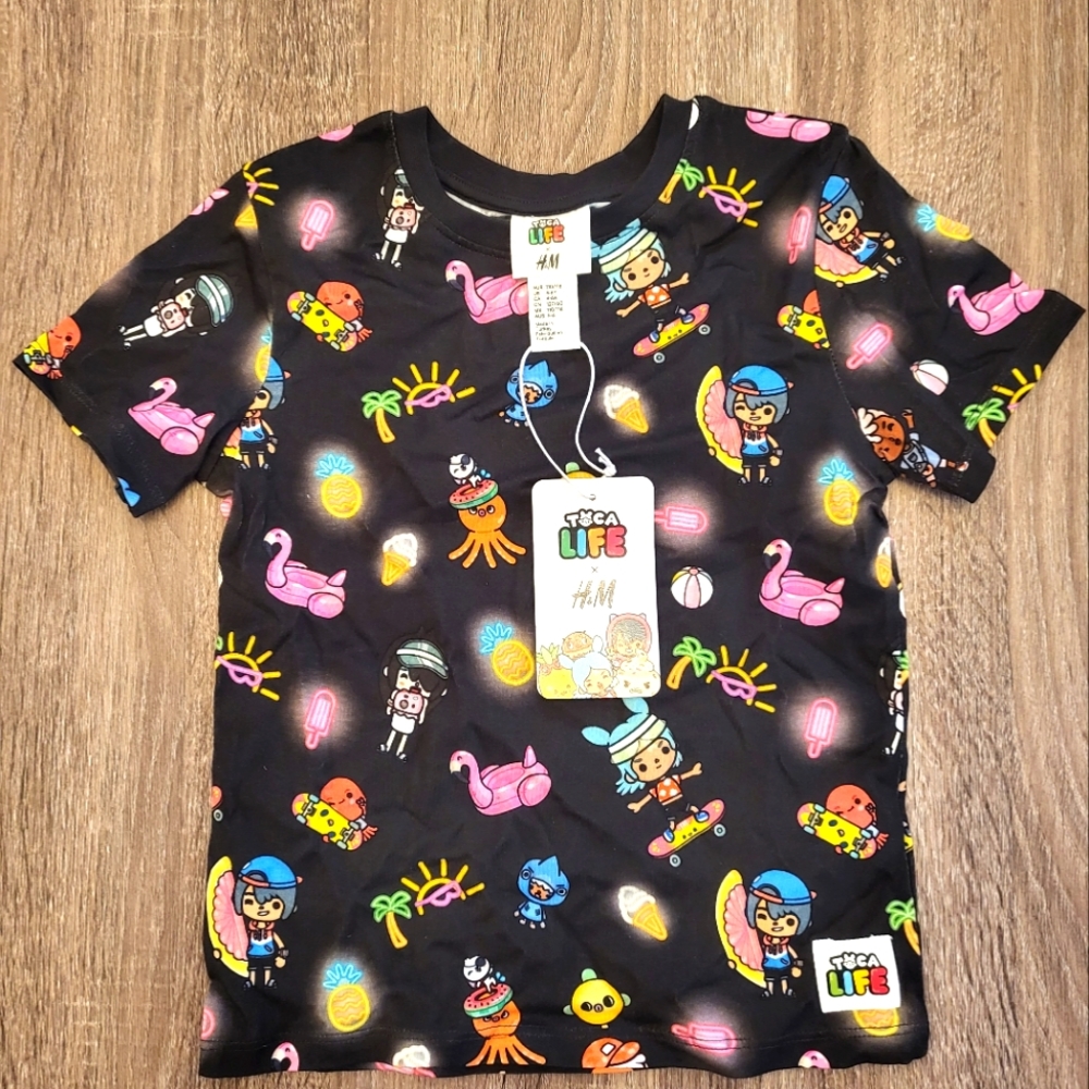 6 piece lot, 4T, hoodie, t-shirts and short